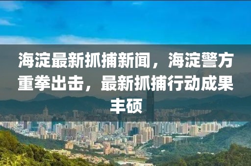 海淀最新抓捕新聞，海淀警方重拳出擊，最新抓捕行動(dòng)成果豐碩