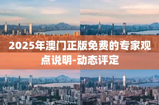 2025年澳門正版免費的專家觀點說明-動態(tài)評定