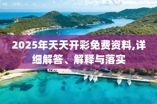 2025年天天開彩免費(fèi)資料,詳細(xì)解答、解釋與落實(shí)