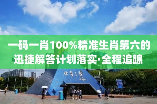 一碼一肖100%精準生肖第六的迅捷解答計劃落實·全程追蹤