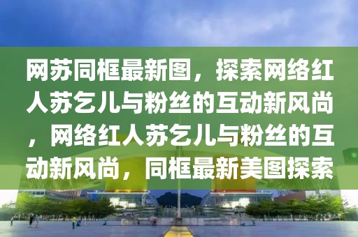 網(wǎng)蘇同框最新圖，探索網(wǎng)絡紅人蘇乞兒與粉絲的互動新風尚，網(wǎng)絡紅人蘇乞兒與粉絲的互動新風尚，同框最新美圖探索