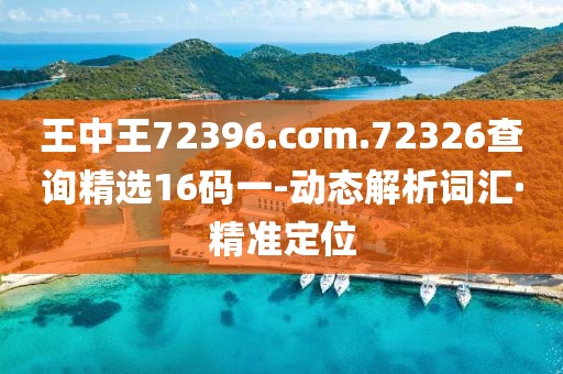 王中王72396.cσm.72326查詢精選16碼一-動(dòng)態(tài)解析詞匯·精準(zhǔn)定位
