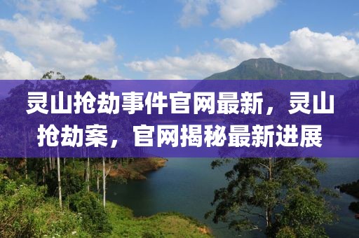 靈山搶劫事件官網(wǎng)最新，靈山搶劫案，官網(wǎng)揭秘最新進(jìn)展
