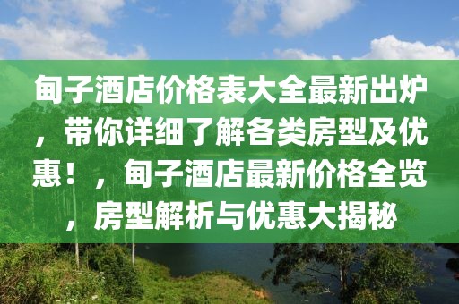 甸子酒店價格表大全最新出爐，帶你詳細(xì)了解各類房型及優(yōu)惠！，甸子酒店最新價格全覽，房型解析與優(yōu)惠大揭秘