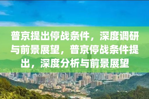 普京提出停戰(zhàn)條件，深度調(diào)研與前景展望，普京停戰(zhàn)條件提出，深度分析與前景展望