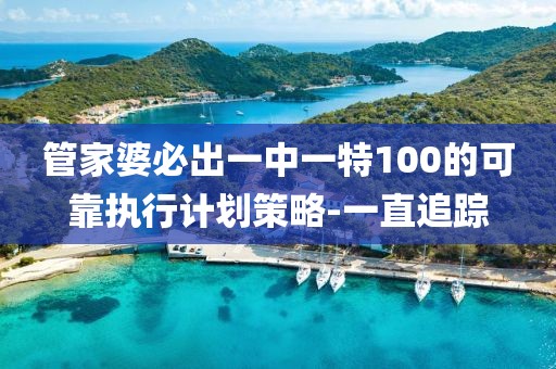 管家婆必出一中一特100的可靠執(zhí)行計劃策略-一直追蹤