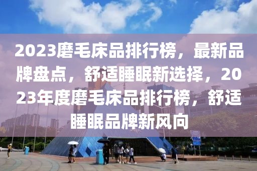 2023磨毛床品排行榜，最新品牌盤點(diǎn)，舒適睡眠新選擇，2023年度磨毛床品排行榜，舒適睡眠品牌新風(fēng)向