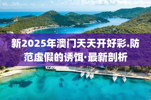 新2025年澳門天天開好彩.防范虛假的誘餌·最新剖析