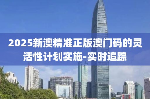 2025新澳精準(zhǔn)正版澳門碼的靈活性計(jì)劃實(shí)施-實(shí)時(shí)追蹤