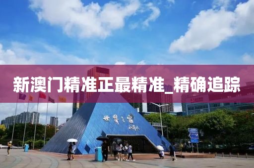 新澳門精準正最精準_精確追蹤