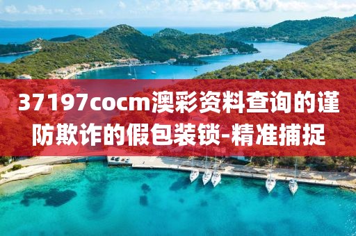 37197cocm澳彩資料查詢的謹(jǐn)防欺詐的假包裝鎖-精準(zhǔn)捕捉
