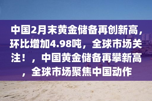 中國2月末黃金儲備再創(chuàng)新高，環(huán)比增加4.98噸，全球市場關(guān)注！，中國黃金儲備再攀新高，全球市場聚焦中國動作