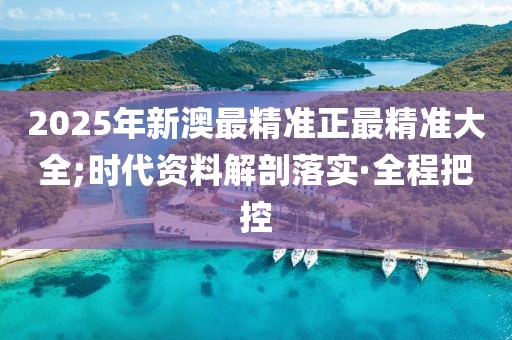 2025年新澳最精準正最精準大全;時代資料解剖落實·全程把控