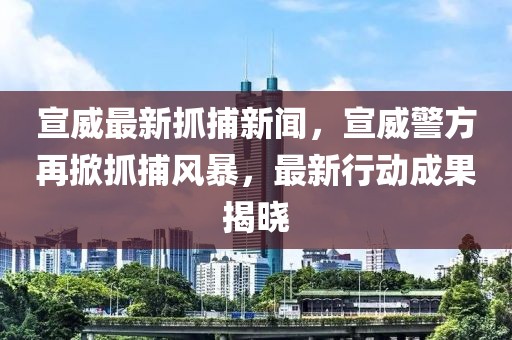 宣威最新抓捕新聞，宣威警方再掀抓捕風(fēng)暴，最新行動成果揭曉
