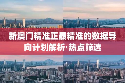 新澳門精準正最精準的數(shù)據(jù)導向計劃解析·熱點篩選