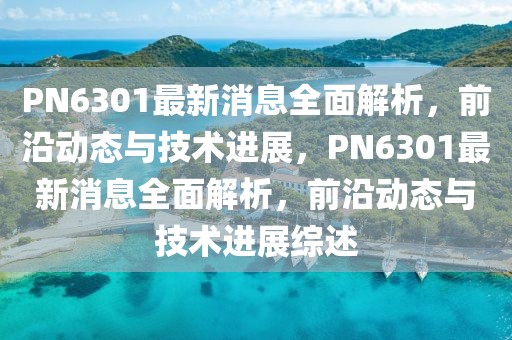 PN6301最新消息全面解析，前沿動態(tài)與技術(shù)進(jìn)展，PN6301最新消息全面解析，前沿動態(tài)與技術(shù)進(jìn)展綜述