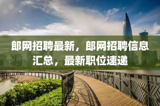 郎網(wǎng)招聘最新，郎網(wǎng)招聘信息匯總，最新職位速遞