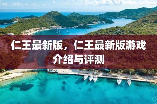 仁王最新版，仁王最新版游戲介紹與評測