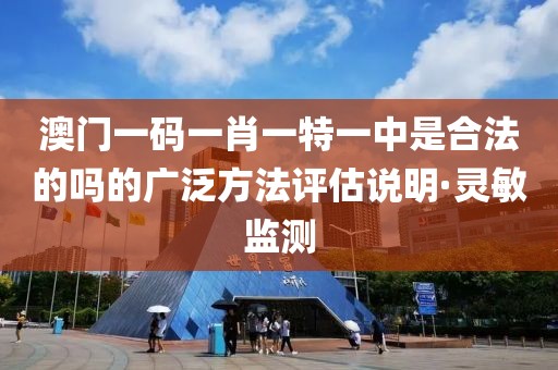 澳門一碼一肖一特一中是合法的嗎的廣泛方法評估說明·靈敏監(jiān)測