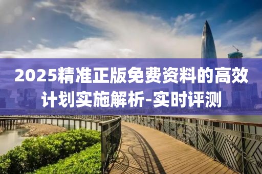 2025精準(zhǔn)正版免費(fèi)資料的高效計(jì)劃實(shí)施解析-實(shí)時(shí)評(píng)測(cè)