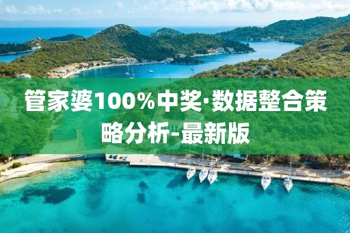 管家婆100%中獎(jiǎng)·數(shù)據(jù)整合策略分析-最新版