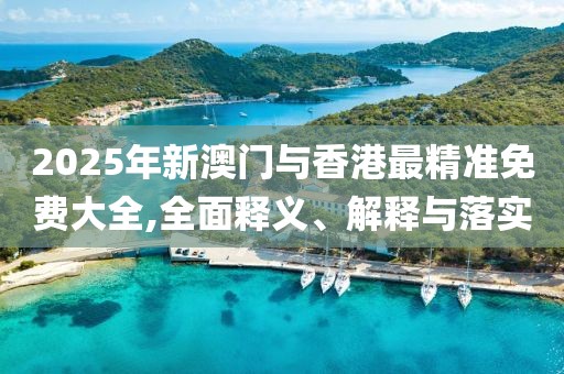 2025年新澳門與香港最精準免費大全,全面釋義、解釋與落實