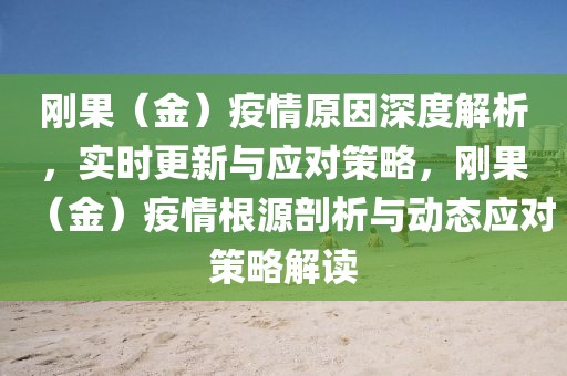 剛果（金）疫情原因深度解析，實時更新與應(yīng)對策略，剛果（金）疫情根源剖析與動態(tài)應(yīng)對策略解讀