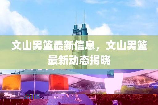 文山男籃最新信息，文山男籃最新動態(tài)揭曉