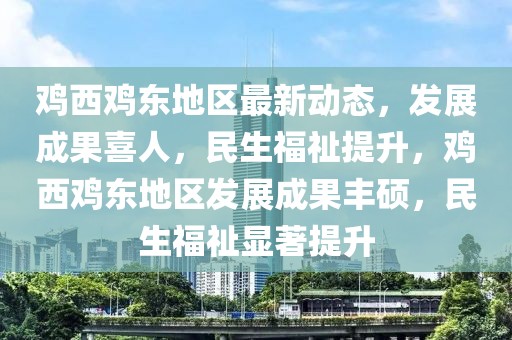 雞西雞東地區(qū)最新動(dòng)態(tài)，發(fā)展成果喜人，民生福祉提升，雞西雞東地區(qū)發(fā)展成果豐碩，民生福祉顯著提升