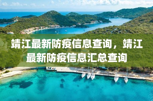 靖江最新防疫信息查詢，靖江最新防疫信息匯總查詢