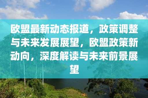 歐盟最新動(dòng)態(tài)報(bào)道，政策調(diào)整與未來(lái)發(fā)展展望，歐盟政策新動(dòng)向，深度解讀與未來(lái)前景展望