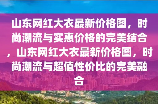山東網(wǎng)紅大衣最新價(jià)格圖，時(shí)尚潮流與實(shí)惠價(jià)格的完美結(jié)合，山東網(wǎng)紅大衣最新價(jià)格圖，時(shí)尚潮流與超值性價(jià)比的完美融合