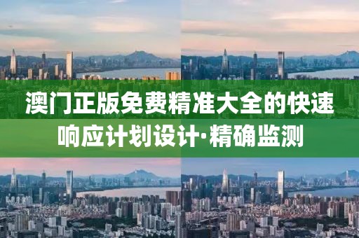 澳門正版免費(fèi)精準(zhǔn)大全的快速響應(yīng)計(jì)劃設(shè)計(jì)·精確監(jiān)測(cè)