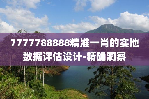 7777788888精準(zhǔn)一肖的實(shí)地?cái)?shù)據(jù)評(píng)估設(shè)計(jì)-精確洞察