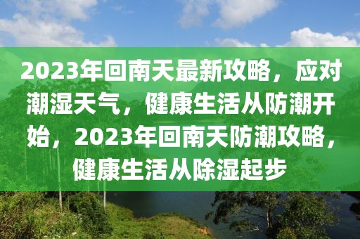 2023年回南天最新攻略，應(yīng)對(duì)潮濕天氣，健康生活從防潮開(kāi)始，2023年回南天防潮攻略，健康生活從除濕起步