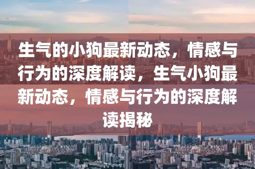 生氣的小狗最新動(dòng)態(tài)，情感與行為的深度解讀，生氣小狗最新動(dòng)態(tài)，情感與行為的深度解讀揭秘