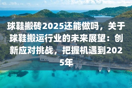 球鞋搬磚2025還能做嗎，關(guān)于球鞋搬運(yùn)行業(yè)的未來展望：創(chuàng)新應(yīng)對(duì)挑戰(zhàn)，把握機(jī)遇到2025年