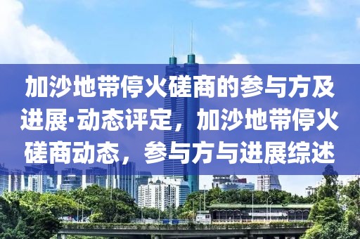 加沙地帶停火磋商的參與方及進展·動態(tài)評定，加沙地帶?；鸫枭虅討B(tài)，參與方與進展綜述