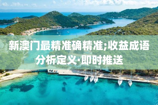 新澳門最精準(zhǔn)確精準(zhǔn);收益成語(yǔ)分析定義·即時(shí)推送