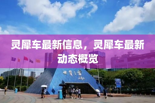 靈犀車最新信息，靈犀車最新動態(tài)概覽