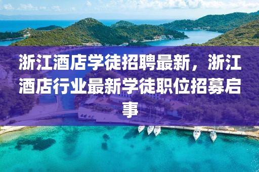 浙江酒店學(xué)徒招聘最新，浙江酒店行業(yè)最新學(xué)徒職位招募啟事