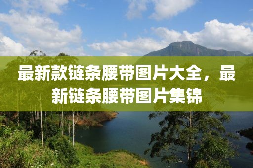 最新款鏈條腰帶圖片大全，最新鏈條腰帶圖片集錦