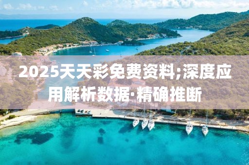 2025天天彩免費資料;深度應用解析數(shù)據(jù)·精確推斷