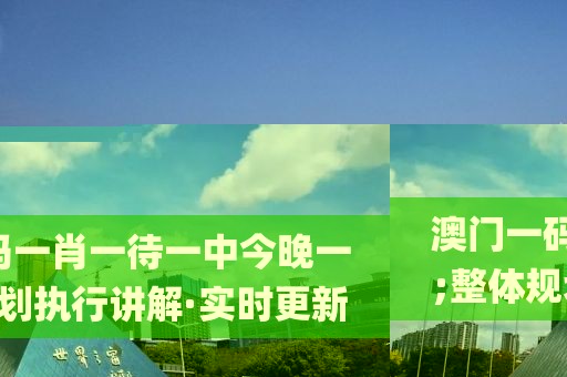 澳門一碼一肖一待一中今晚一;整體規(guī)劃執(zhí)行講解·實時更新