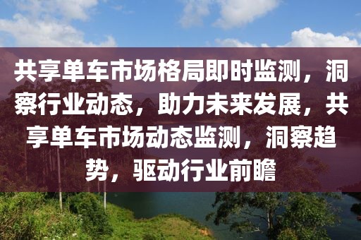 共享單車(chē)市場(chǎng)格局即時(shí)監(jiān)測(cè)，洞察行業(yè)動(dòng)態(tài)，助力未來(lái)發(fā)展，共享單車(chē)市場(chǎng)動(dòng)態(tài)監(jiān)測(cè)，洞察趨勢(shì)，驅(qū)動(dòng)行業(yè)前瞻