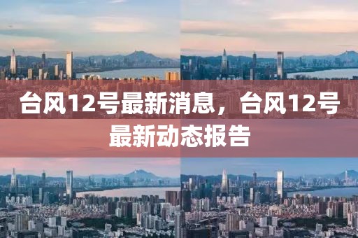 臺(tái)風(fēng)12號(hào)最新消息，臺(tái)風(fēng)12號(hào)最新動(dòng)態(tài)報(bào)告
