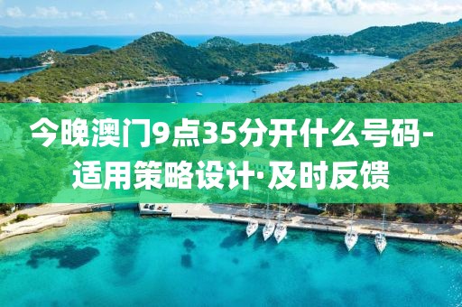 今晚澳門9點35分開什么號碼-適用策略設計·及時反饋