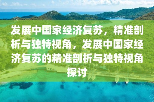 發(fā)展中國家經(jīng)濟復蘇，精準剖析與獨特視角，發(fā)展中國家經(jīng)濟復蘇的精準剖析與獨特視角探討