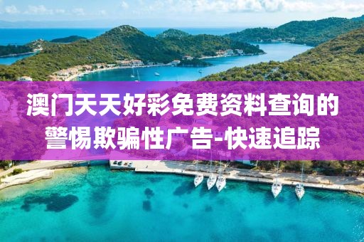 澳門天天好彩免費(fèi)資料查詢的警惕欺騙性廣告-快速追蹤