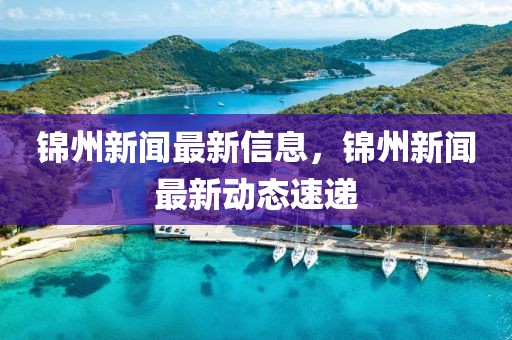 錦州新聞最新信息，錦州新聞最新動態(tài)速遞